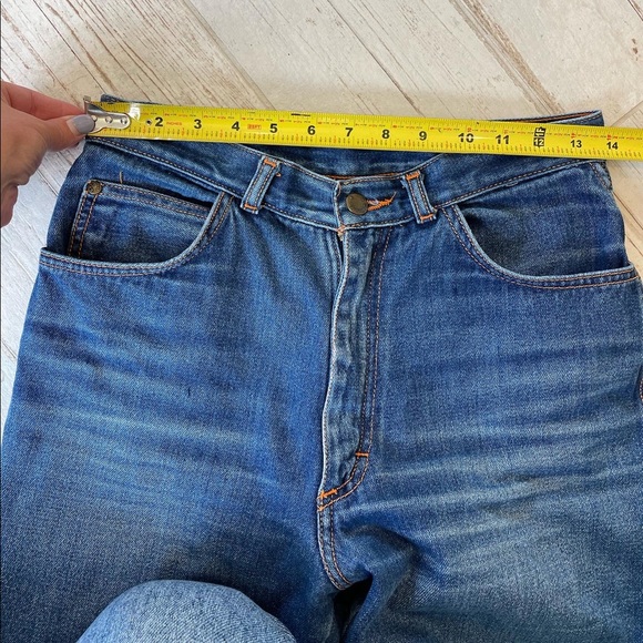 Vintage Gitano jeans. High rise straight jeans - Picture 4 of 9